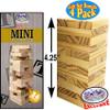 Matty's Toy Stop Mini Wooden Tower 36 Piece Stacking Game (4.25") Gift Set Party Favor Bundle - 4 Pack view 3