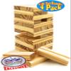 Matty's Toy Stop Mini Wooden Tower 36 Piece Stacking Game (4.25") Gift Set Party Favor Bundle - 4 Pack view 4