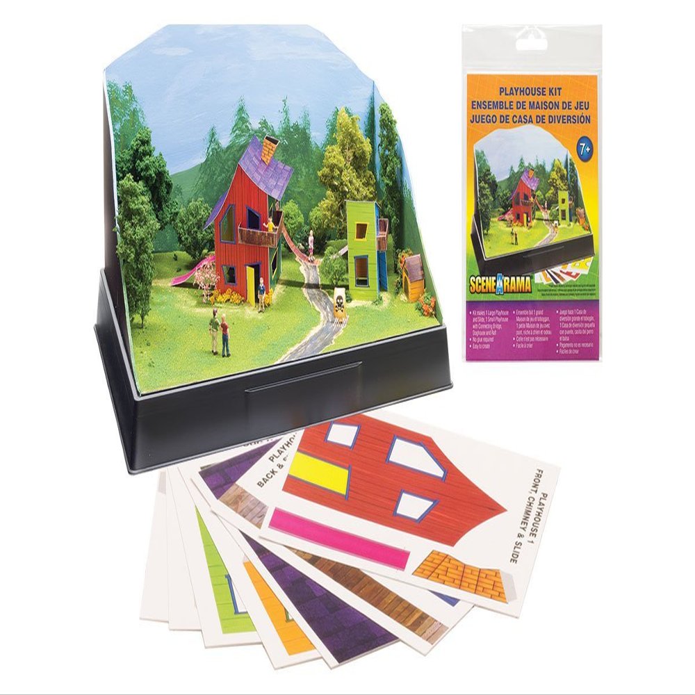 Woodland Scenics WOOSP4243 Scene-A-Rama Playhouse Kit