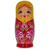 BestPysanky Matryoshka Wooden Nesting Doll Piggy Bank 6.5 Inches view 1