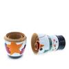 BestPysanky Santa, Snowman & Christmas Tree Wooden Nesting Dolls 5 Inches view 3