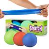 YoYa Toys Pull, Stretch and Squeeze Stress Balls - 3 Balls, Elastic Sensory Balls for Stress and Anxiety Relief, Autism and Special Needs Toys, Calming Fidgets for Kids and Adults, Ideal for Classroom view 1