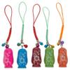 BestPysanky Set of 5 Wooden Dolls Matryoshka Charms for Phones, Bags, Backpacks view 2