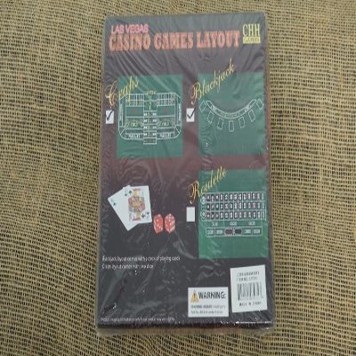 rackcrafts.com 36"x24" Craps & Blackjack Layout/Roulette Layout Casino Games Felt (Craps & Black Jack)