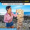 Jenga GIANT - Hardwood Blocks - Stacks to Over 5 feet - Officially Licensed - JS7 view 2