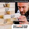Jenga GIANT - Hardwood Blocks - Stacks to Over 5 feet - Officially Licensed - JS7 view 4