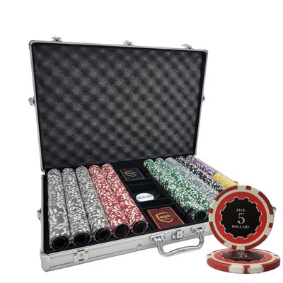 1000 Ct Eclipse Poker Chip Set w/Aluminum Case 14 Gram Chips Custom Build
