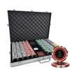 1000 Ct Eclipse Poker Chip Set w/Aluminum Case 14 Gram Chips Custom Build view 1