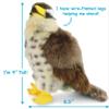 TigerHart Percival The Peregrine Falcon - 9 Inch Stuffed Animal Plush view 4