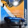 Hot Wheels 2012 MUSCLE MANIA GM BLUE '69 CAMARO 108/247 CONVERTIBLE view 2