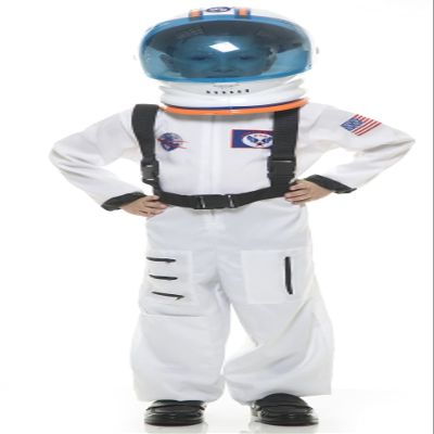 Charades Deluxe Kid's White NASA Junior Astronaut Costume