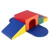 Children's Factory Baby Crawling Tunnel, Foam Climbing Blocks for Toddlers, Soft Homeschool Jungle Gym view 1