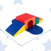 Children's Factory Baby Crawling Tunnel, Foam Climbing Blocks for Toddlers, Soft Homeschool Jungle Gym view 3
