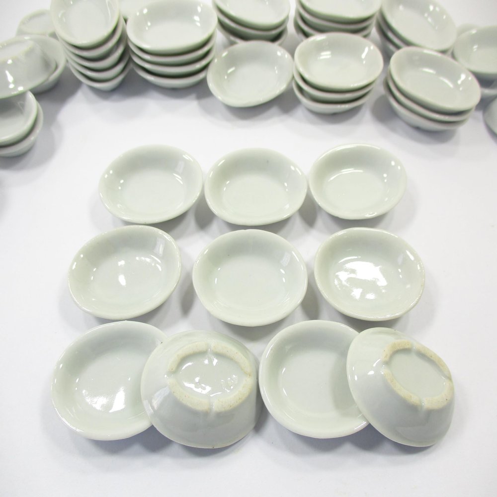 10 x35 mm White Oval Soup Bowl Dolls House Miniature Ceramic Supply 10840
