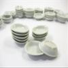 10 x35 mm White Oval Soup Bowl Dolls House Miniature Ceramic Supply 10840 view 4
