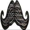 Coconut Outdoor Handlebar Mustache Pool Float  Giant 8-Foot Inflatable Raft  Durable Long Lasting Lounge Tube and Water Toy  Fun Decoration for 70s & 80s Parties, Events  Ages 8+ Years view 1