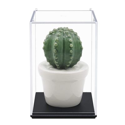 Odoria Clear Acrylic Display Box Case 3.7" High Small Size Dustproof Figure Display