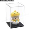 Odoria Clear Acrylic Display Box Case 3.7" High Small Size Dustproof Figure Display view 2