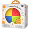 caaocho Pure Natural Rubber Sensory Ball Rainbow 3" - Sealed Hole, BPA Free Baby Ball Toy, for Sensory Play, for Sensory Development, Hole Free Baby Toy, Perfect Bouncer, Without Hole view 1