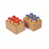 YHZAN New Montessori Sensorial Auditory Material Sound Bottles - Sound Cylinders Sound Boxes Kids Educational Toys view 2