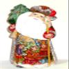 Collectible Carved Russian Santa view 1