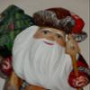 Collectible Carved Russian Santa view 3