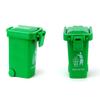 AITING Kids Push Toy Vehicles Garbage Truck's Trash Cans Toys Mini Curbside Vehicle Garbage Bin view 2