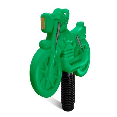 American Swing Products Motorcycle Spring Rider Roto-Molded Green, Child, Ride-On, Includes Rubber Spring, Decals