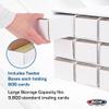 BCW Card House Storage Unit with 12 x 800ct Boxes | Holds Up to 9600 Cards | Organizer for Sports Cards, Pokmon, Magic: The Gathering & More view 4