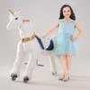 UFREE Unicorn Ride on Toy for Girls as Great Birthday Gift Large Mechanical Pony Horse with 44 inch Height for Everyone Above 6 Years Old Great Birthday Gifts view 1