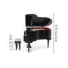Odoria 1/12 Miniature Grand Piano Dollhouse Musical Instruments Accessories view 4