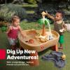 Step2 Dino Dig Sand and WaterTable, Kids Activity Sensory Playset, Summer Outdoor Toys, 7 Piece Water Toy Accessories, For Toddlers 2-5 Years Old view 3