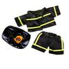 Black Firefighter w/Hat Teddy Bear Clothes Fits Most 14-18 Build-A-Bear and Make Your Own Stuffed Animals view 1