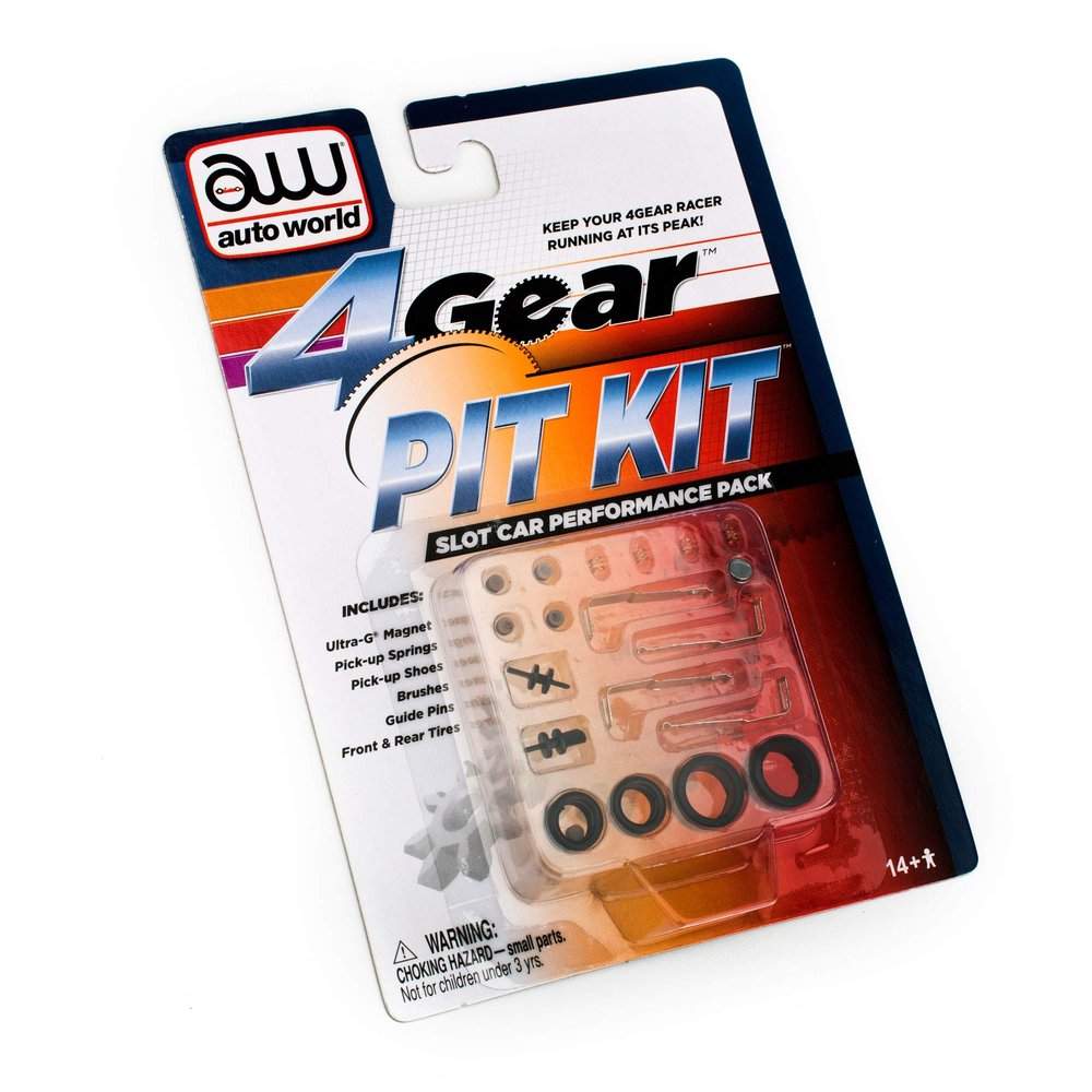 Auto World 00230 4 Gear Pit Kit