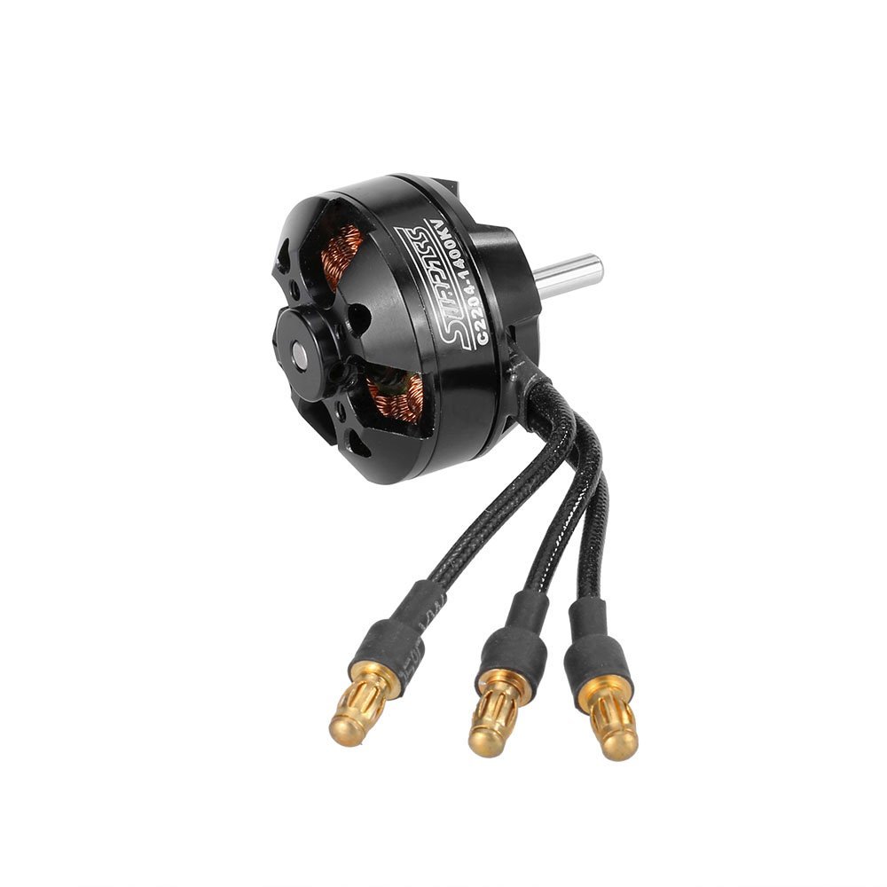 Goolsky Surpass High Performance 2204 1400KV 14 Poles Brushless Motor for RC Airplane Fixed-Wing