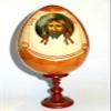 Jesus Wooden Egg view 1