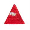 20" Red Triangle Shape Blank Solid Pinata Birthday Party DYI Decorate Your Own Pinata Red Birthday Party Decoration view 2