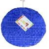 APINATA4U 16 Royal Blue Round Flat Pinata - Perfect Canvas for DIY Decorating, Ideal for Blue-Themed Birthday Parties - Unleash Your Creativity! view 1