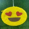 16" Love Emoticon Pinata Yellow Color Emoticon Smiley Party Supplies Decoration Teens Birthday view 3