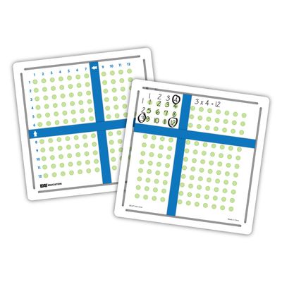 EAI Education Multiplication Array Makers - Set of 5
