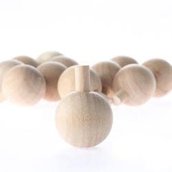Small Natural Unfinished Birch Wood Toy Tops - Made in The USA - Fun Natural Toys for Ages 4 to 104!