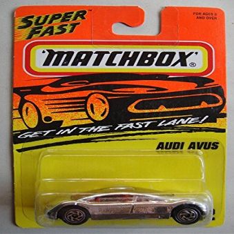 MATCHBOX SUPER FAST CHROME AUDI AVUS #12