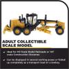 Caterpillar 12M3 Motor Grader HO Series Vehicle, Scale 1:87 view 3
