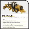 Caterpillar 12M3 Motor Grader HO Series Vehicle, Scale 1:87 view 4
