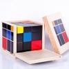 LEADER JOY Montessori Math Materials for Preschool Early Learning Tool Toys (Trinomial Cube) view 1