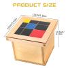 LEADER JOY Montessori Math Materials for Preschool Early Learning Tool Toys (Trinomial Cube) view 2