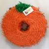 16" Orange Doughnut Pinata With Sprinkles Pumpkin Themed Donut Grow Up Party Sweets Themed Birthday Doughnut Themed Fall Halloween view 1