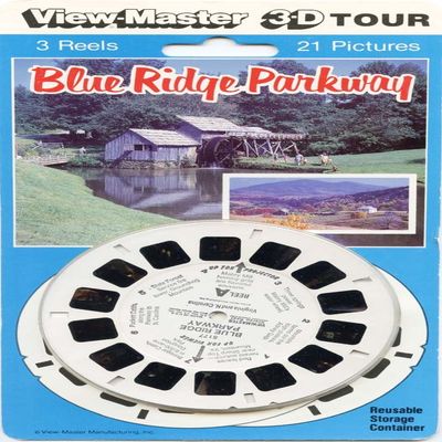 Blue Ridge Parkway, Virginia and North Carolina - Classic ViewMaster Reels 3D - New