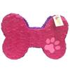 APINATA4U Dog Bone Pinata Puppy Birthday Dog Party Supplies Puppy Birthday Let's Party Woof Dog Themed Animal Themed Princess Puppy Pink Purple Paw view 1