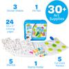 Crayola Color Wonder Mess Free Coloring Activity Set (30+ Pcs), Holiday & Christmas Gift for Toddlers, Travel Art Kit with Markers, Stamps, and Stickers, Ages 3+ view 4